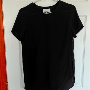 3.1 Phillip Lim 100% Silk Split Hem Blouse/ T-shirt, Size 0